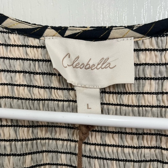 CLEOBELLA NEW Sollie dress  Ruffle Maxi Dress black triangle large - Picture 6 of 8